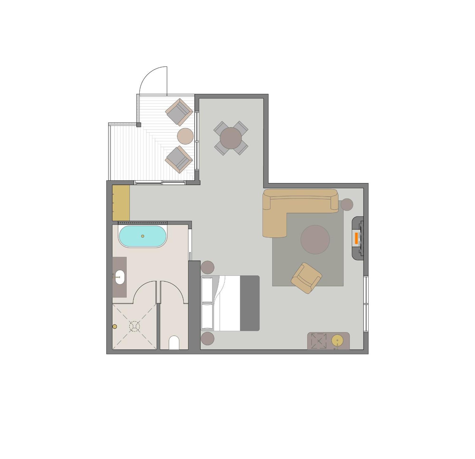 Risby Cove Boutique Hotel Strahan Kamer foto